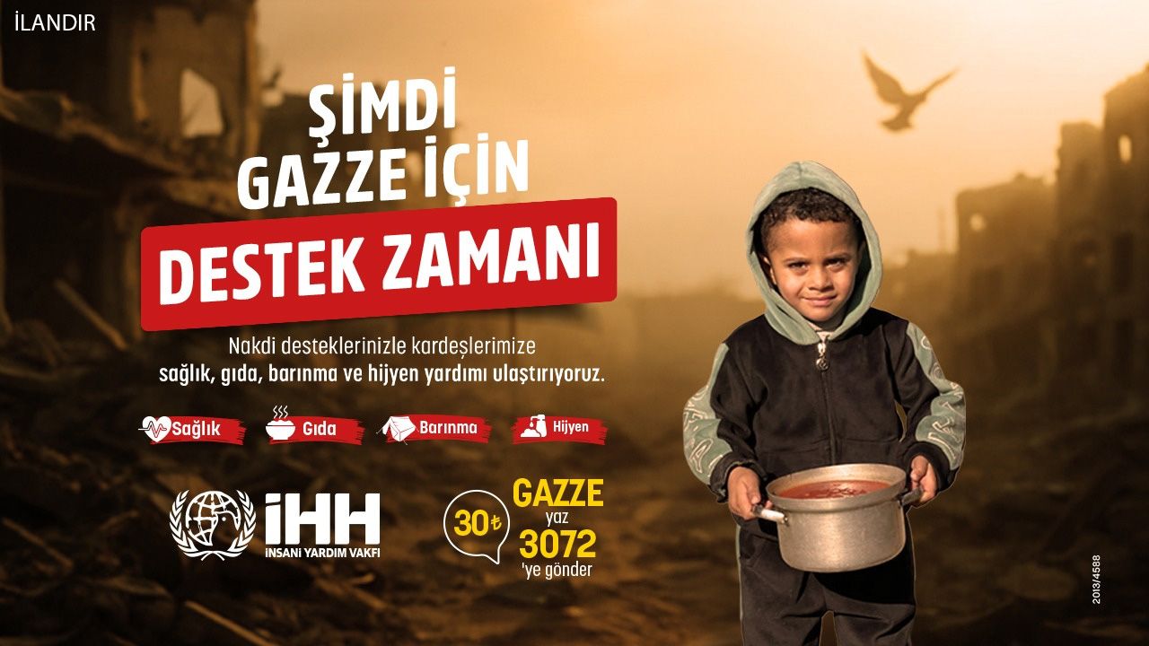 Şimdi Gazze için destek zamanı