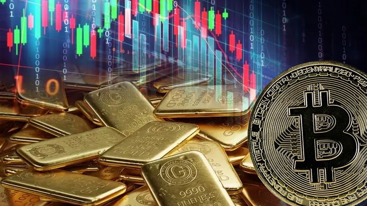 Piyasalarda sert hareket: Borsa ve kripto geriledi, altın değer kazandı