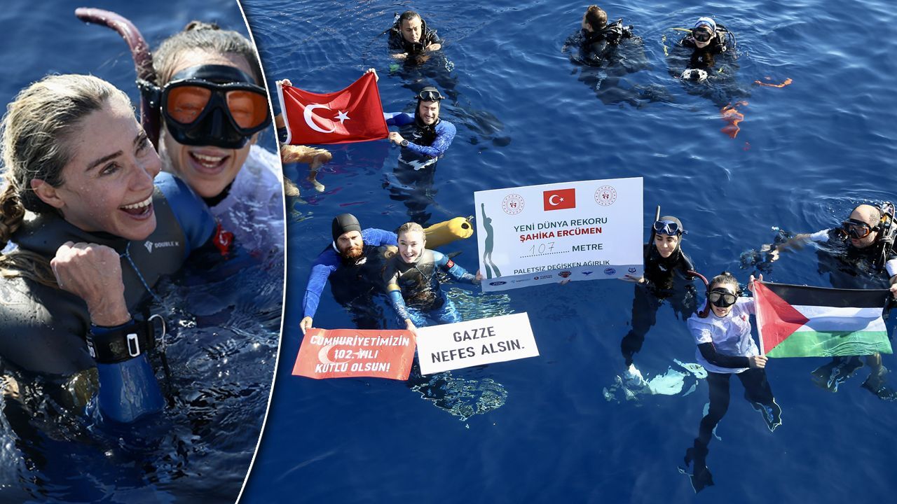 Gazze için nefesini tuttu: Şahika Ercümen