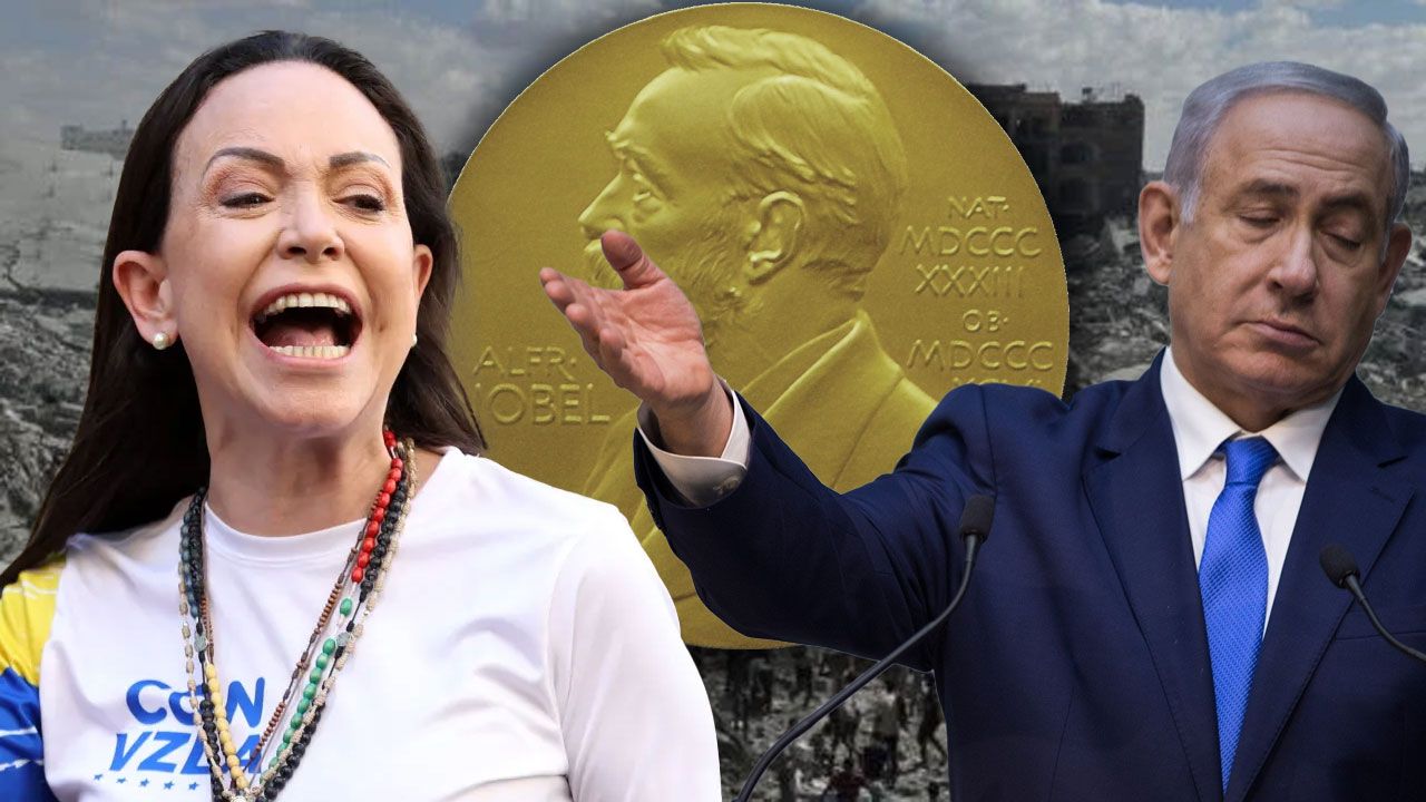 Nobel Barış Ödülü verilmişti! Maria Corina Machado, Netanyahu'yu Gazze soykırımı için takdir etti