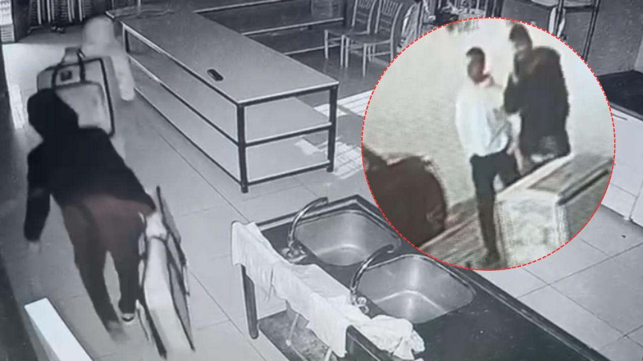Rahat tavırlarıyla dikkat çektiler, 220 bin TL'lik ekipmanı çaldılar! Düğün salonuna girmeleri ve çıkmaları bir oldu