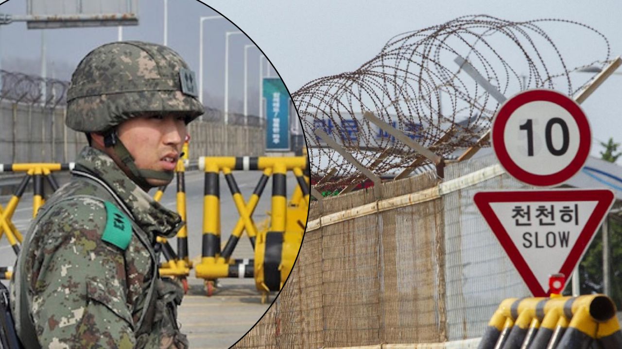Güney Kore sınırında hareketlilik! Kuzey Kore askeri sınırı geçmeye çalışırken yakalandı
