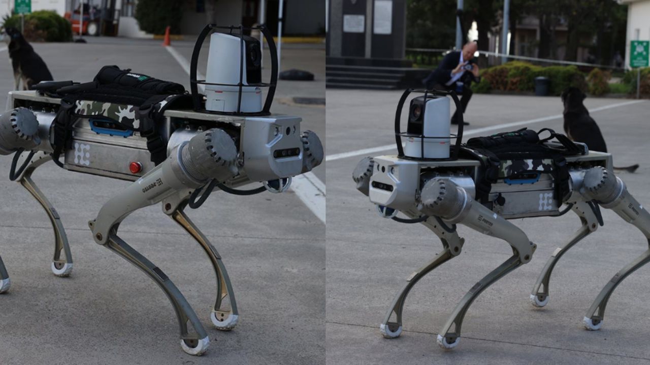 NATO karargahı şaşkına döndü! Milli robot PROTEO sahada gövde gösterisi yaptı