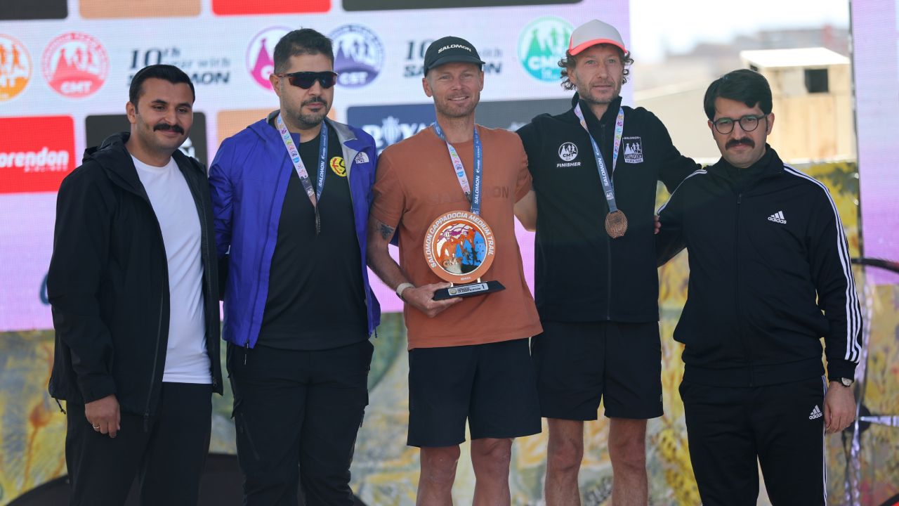Nevşehir'de düzenlenen Salomon Kapadokya Ultra Trail Koşusu sona erdi
