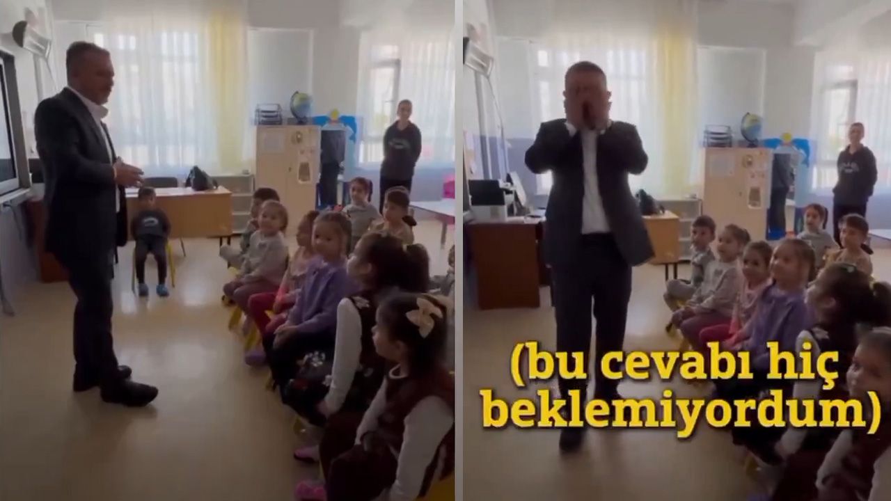 Ankaralı miniklerden "Belediye ne iş yapar" sorusuna sürpriz cevap! Başkan kahkahaya boğuldu