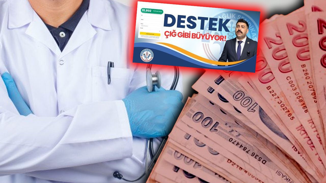 3 yıla 3 maaş istiyorlar! Sağlık çalışanlarının promosyon çağrısına dev destek