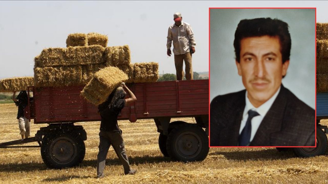 Burdur'da acı olay! Saman balyalarının altında kalan çiftçi hayatını kaybetti