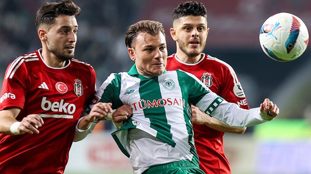 Erteleme maçında rakip Konyaspor: Beşiktaş'ta 7 eksik var