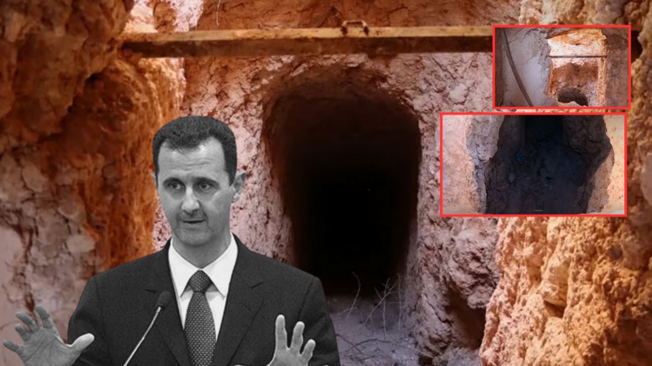 Esad rejiminin işkence merkezi 40 metre derinde bulundu! 