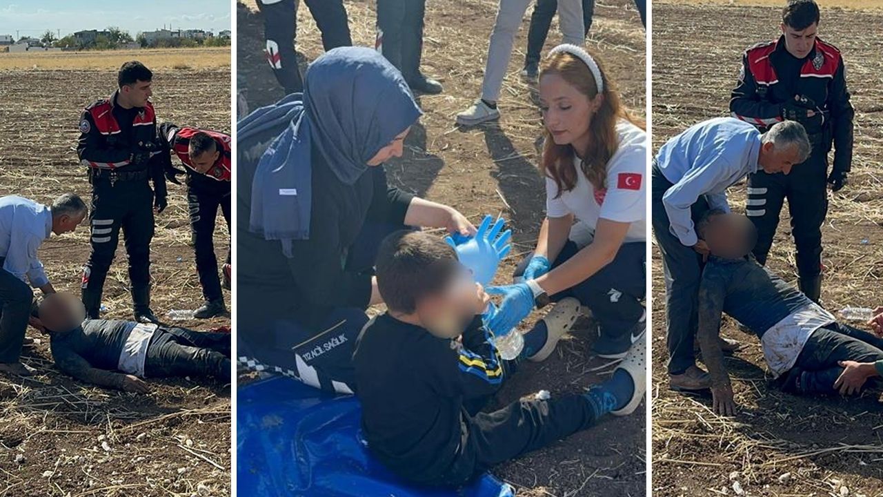 Adıyaman’da ibretlik sahne! Baba kriz geçirdi, 5 yaşındaki çocuğu her şeyi gördü