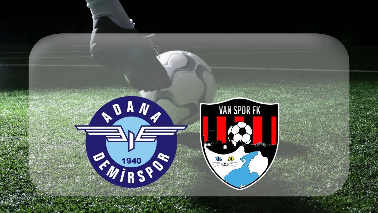 Adana Demirspor - Vanspor maçı hangi kanalda, saat kaçta?