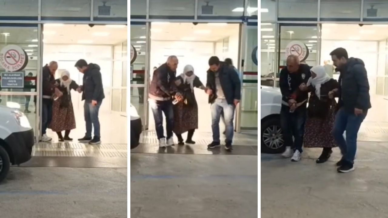 Çorum'da yürekleri sızlatan görüntü! Yakınları tarafından hastanede terk edilen yaşlı kadın huzurevine yerleştirildi