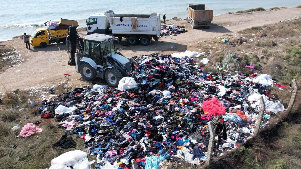 Vatandaşın sağlığını hiçe saydılar! Sahile tonlarca atık döken firma tespit edildi