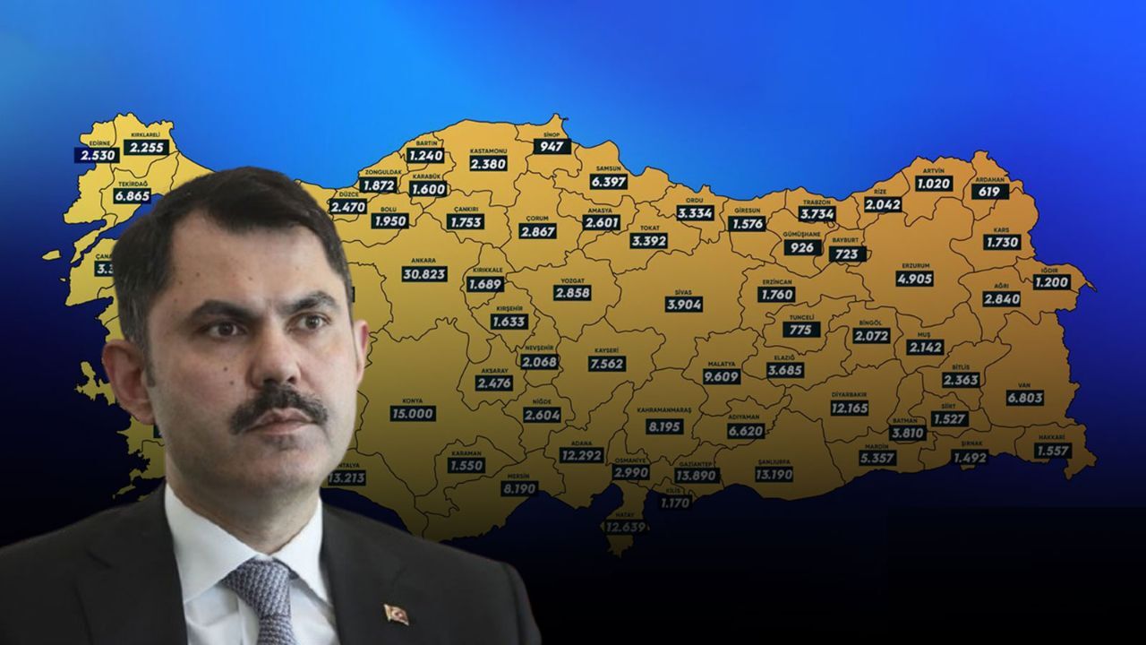 81 ilde 500 bin sosyal konut! İşte il il dağılımı