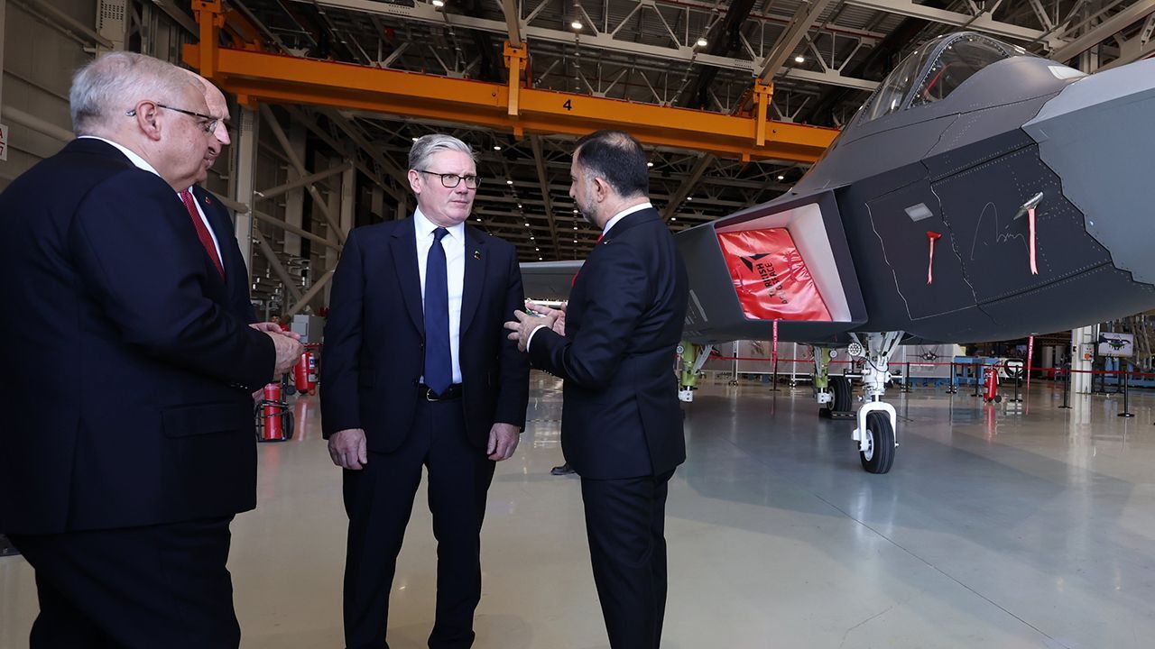 İngiltere Başbakanı Starmer TUSAŞ