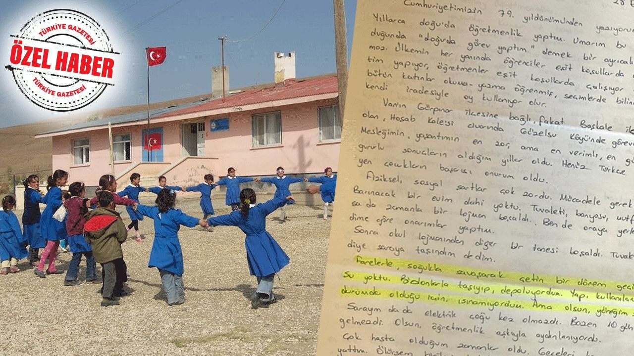 Eğitim devrimi mektuplarda! Çeyrek asır önce kurulan hayaller bugün gerçek oldu