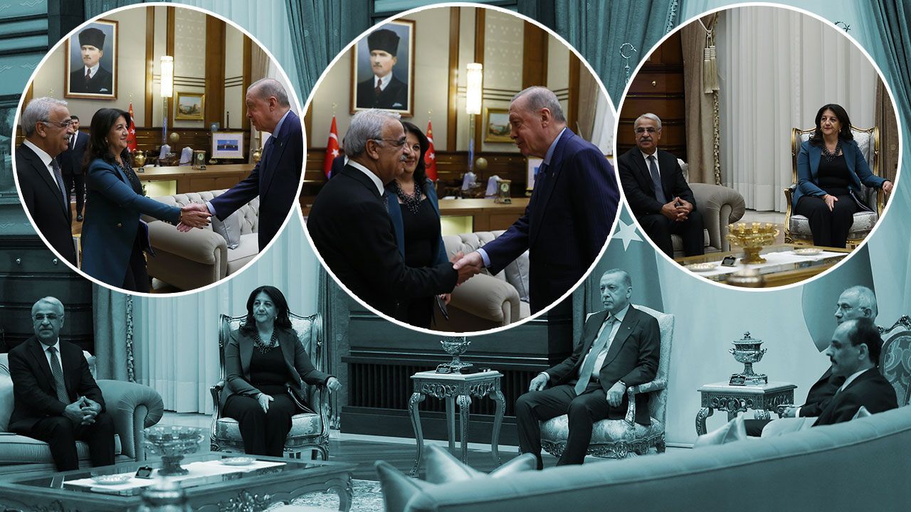 DEM Parti İmralı heyeti Beştepe