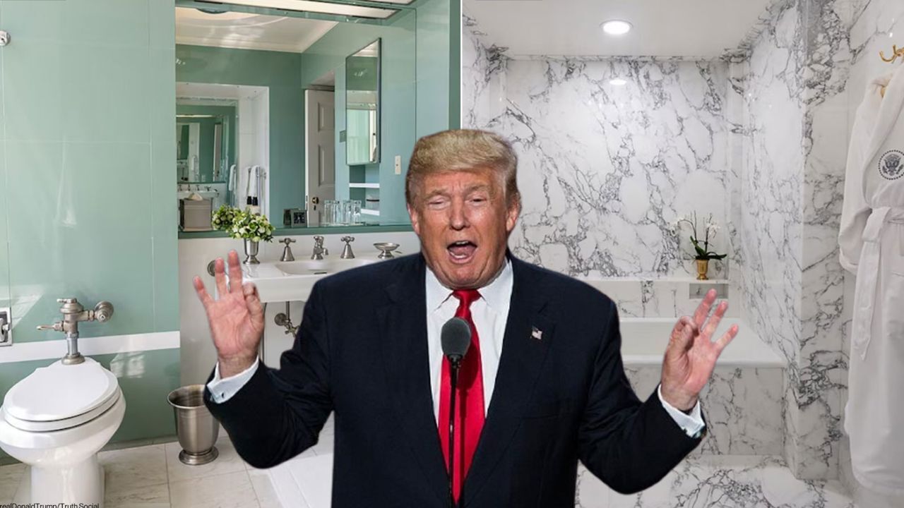Hükümet kapalı banyo açık! Trump