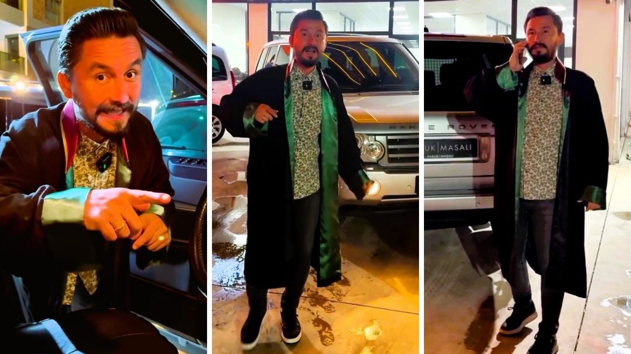 Avukat cübbesiyle araç tanıtımı başına dert açtı! Suç duyurusu yapıldı