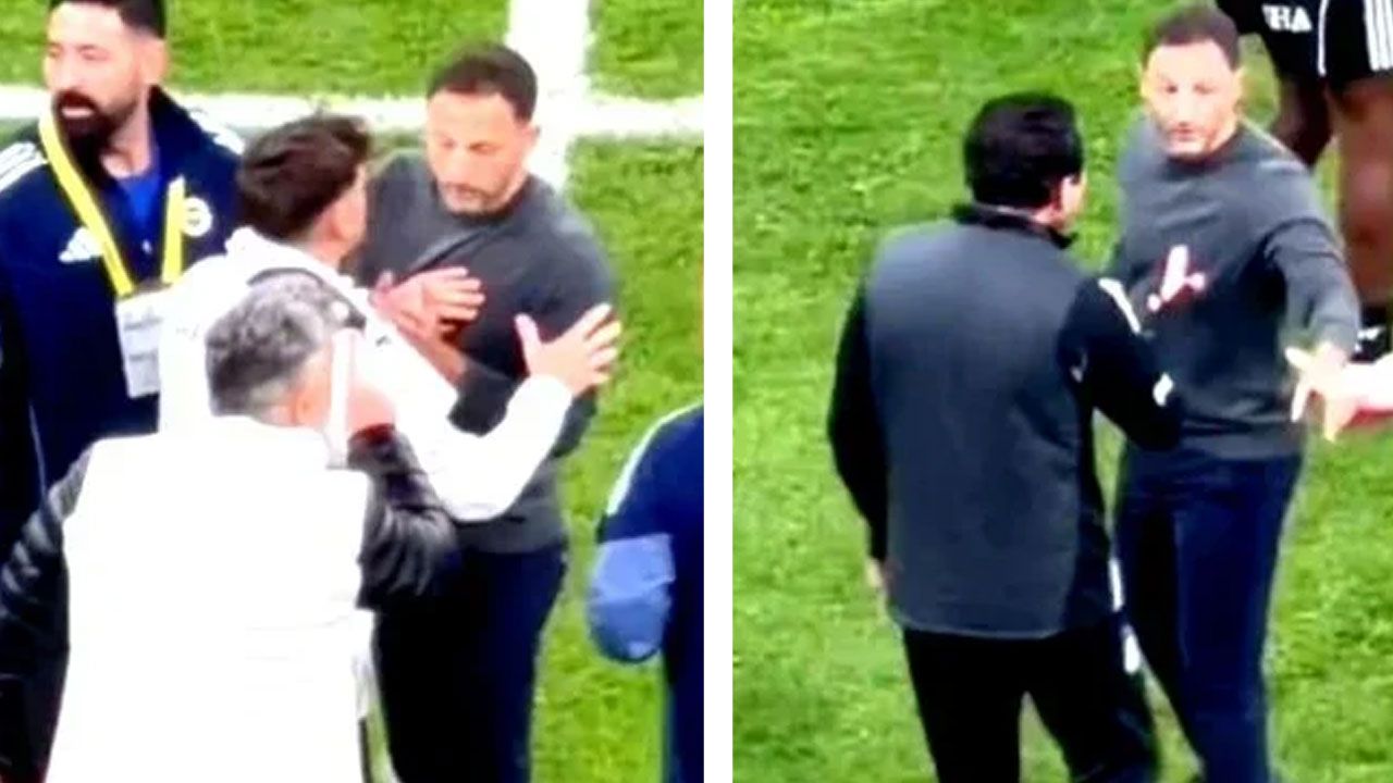 Beşiktaş - Fenerbahçe derbisi sonrası gerginlik: Tedesco, Beşiktaşlı yıldızla tartıştı