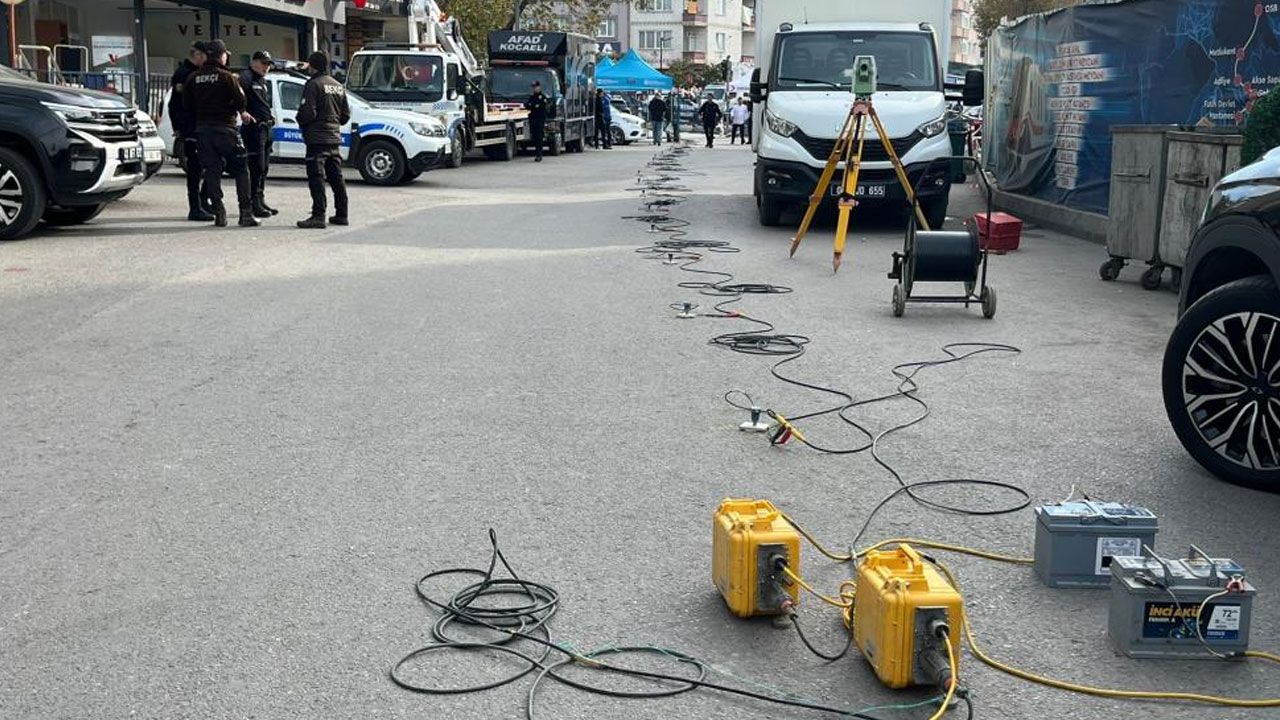 Gebze'de çöken binanın sırrı çözülüyor: Uzmanlar yerin derinliklerini inceliyor