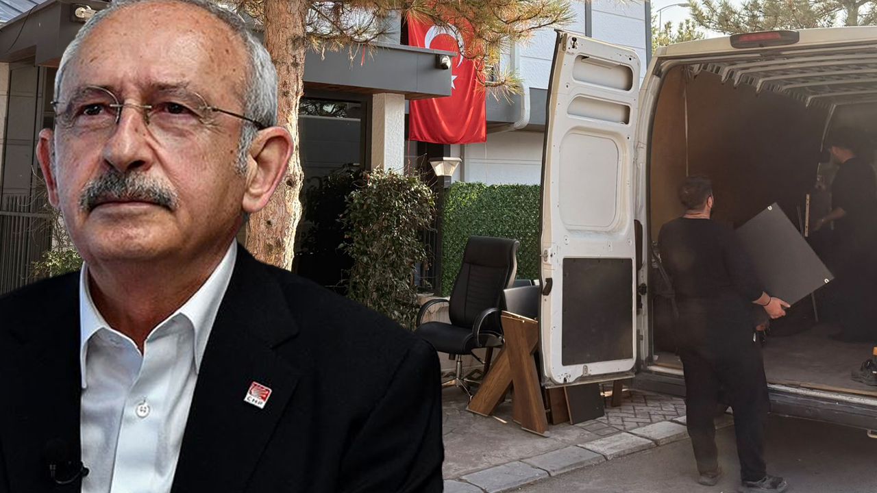Ankara'da dikkat çeken görüntü: Kılıçdaroğlu Ankara'daki ofisini boşalttı