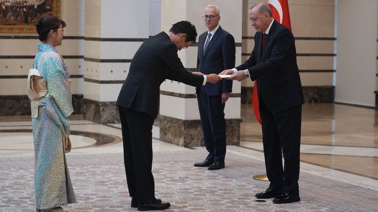 Cumhurbaşkanı Erdoğan, 5 ülkenin büyükelçisini kabul etti