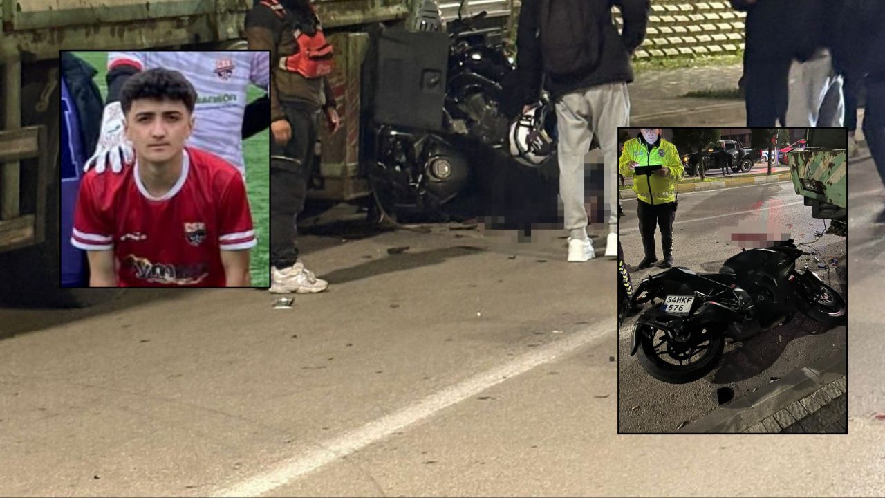 17 yaşındaki genç futbolcudan acı haber! Samet Şahin kazada hayatını kaybetti