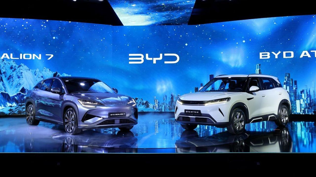 BYD, SEALION 7 ve ATTO 2 modellerini tanıttı! İşte fiyatları ve özellikleri