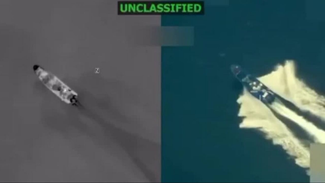 Trump talimat verdi, ABD donanması vurdu!