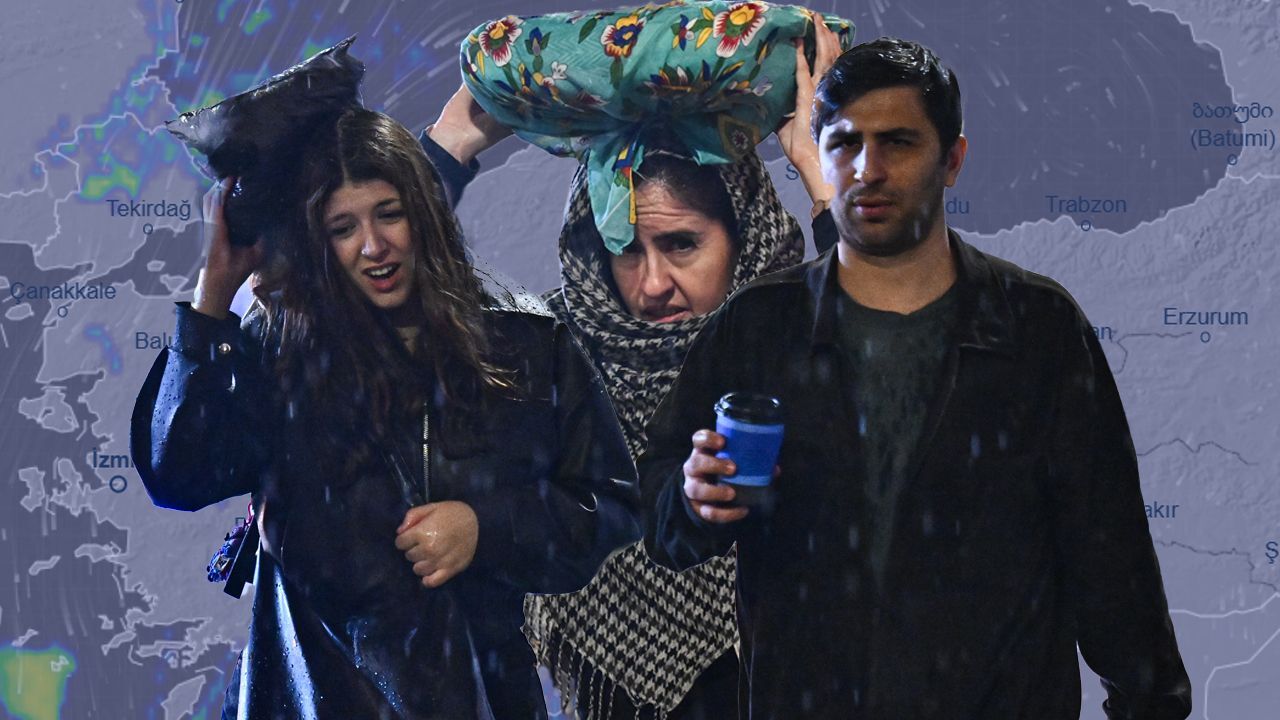 Meteoroloji yarın için uyardı: Gök gürültülü sağanak, buz kesen havayla geliyor!