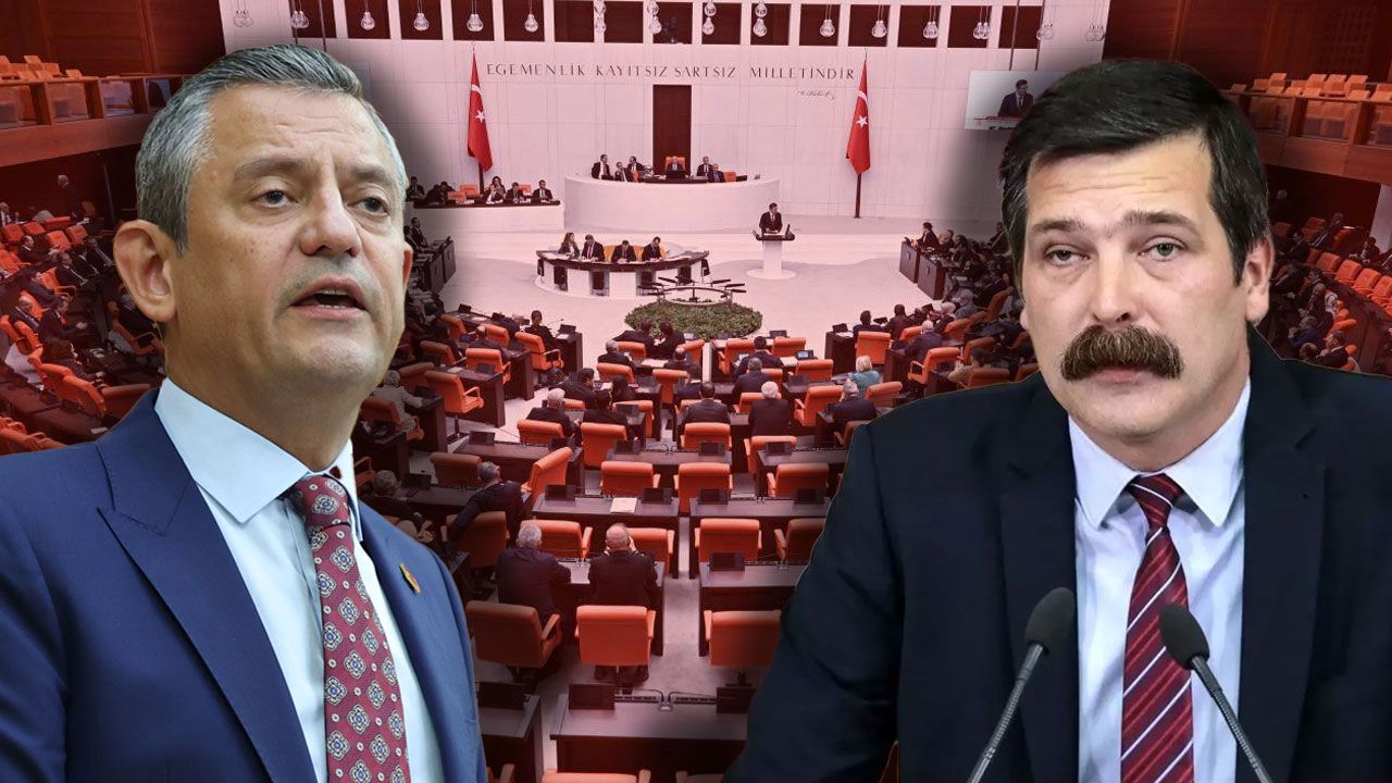 Özgür Özel ve Erkan Baş