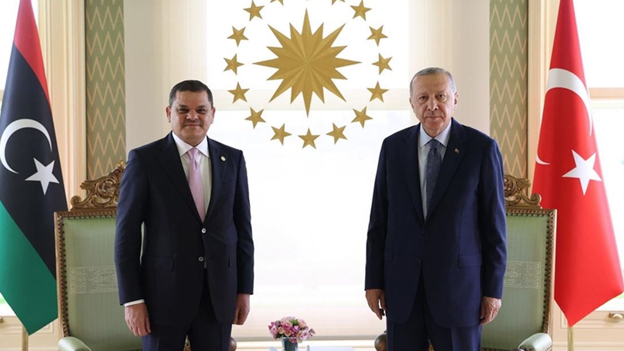 Cumhurbaşkanı Erdoğan, Libya Başbakanı Dibeybe ile görüştü