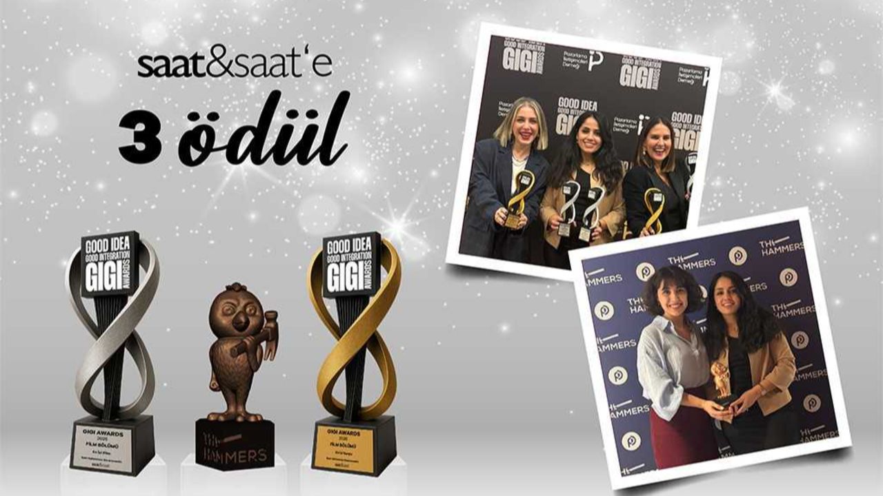 Saat&Saat 2025 yılında 8 ödülle başarısını taçlandırdı