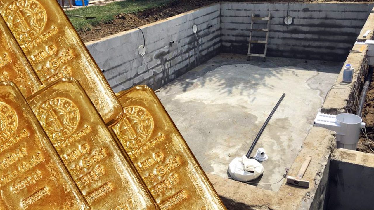 Havuz için bahçesini kazdı, 34 milyonluk altın buldu! Hepsini ona verdiler