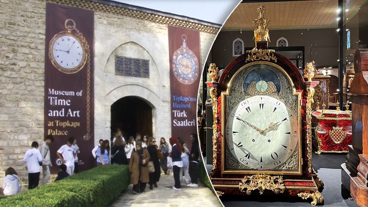 Osmanlı tarihine zamanla yolculuk! Topkapı Sarayı Saat Müzesi yoğun ilgi görüyor