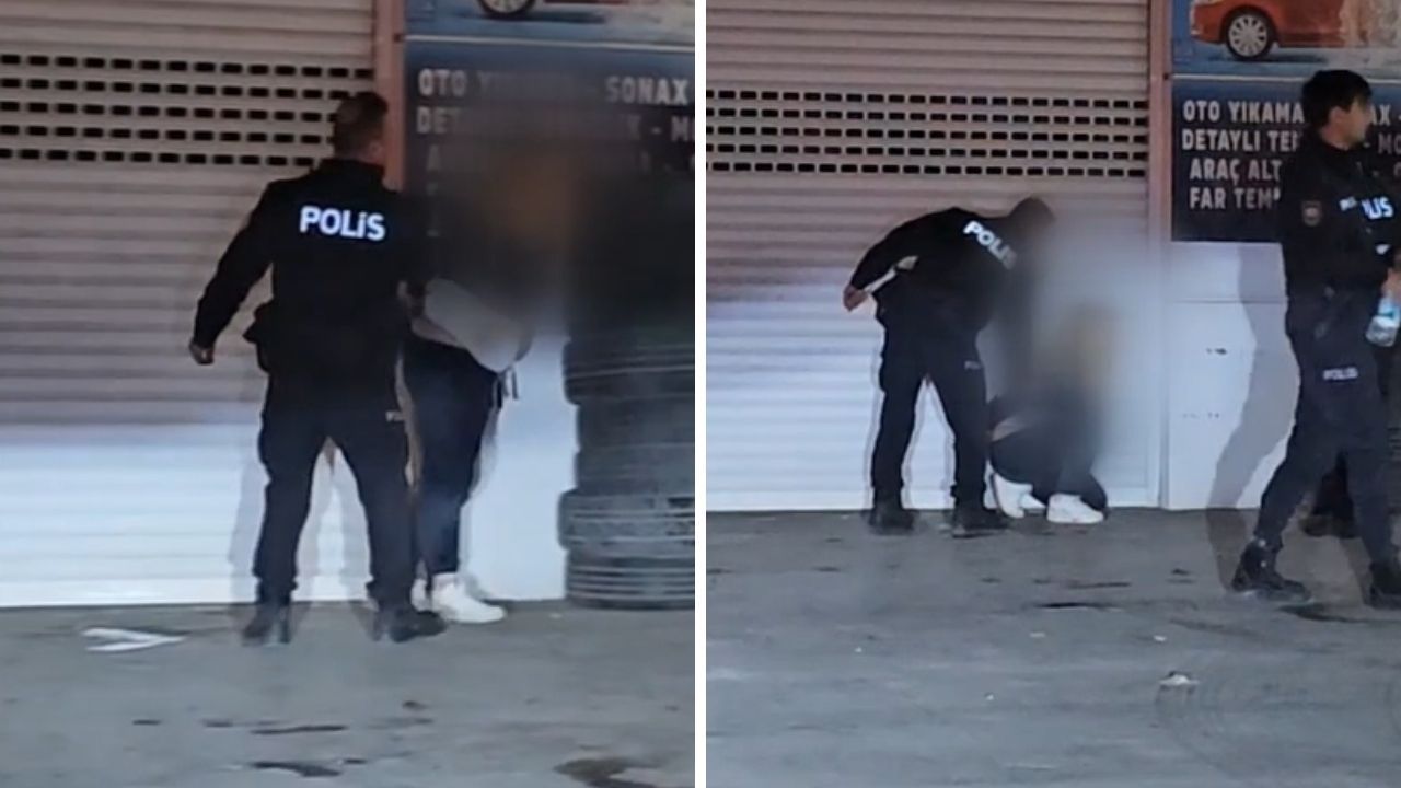 Taşkınlık yapan alkollü kadına biber gazıyla müdahale!