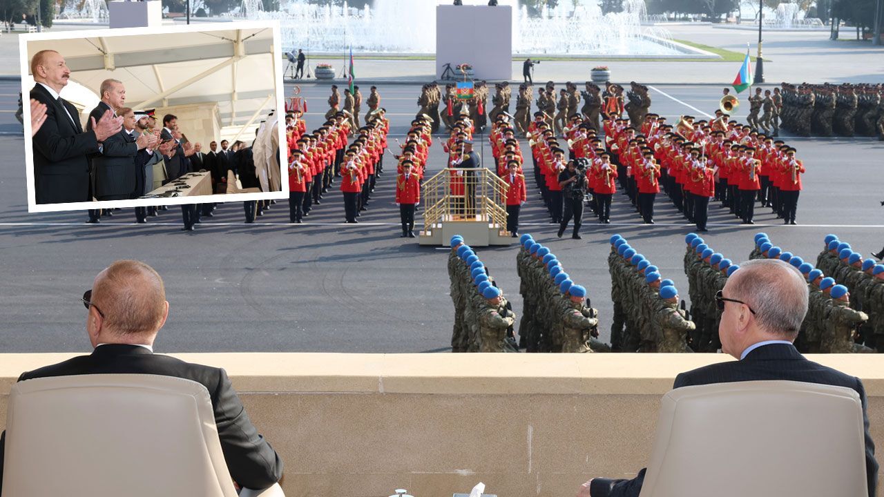 Cumhurbaşkanı Erdoğan, Bakü’de Zafer Günü’nde konuştu: Karabağ dünyada dengeleri değiştirdi