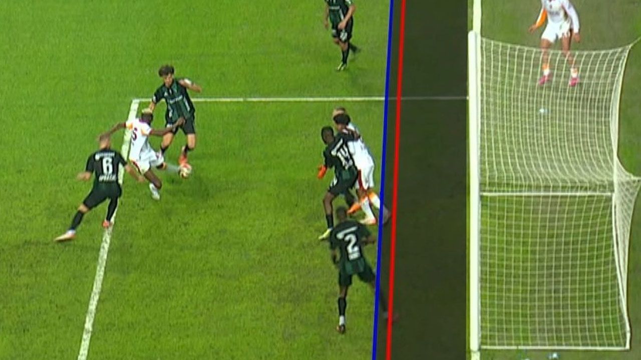 Galatasaray'ın golü VAR'dan döndü