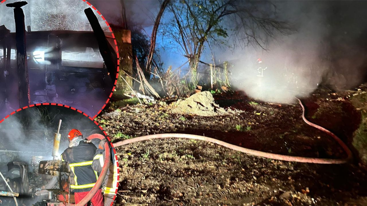 Bartın'da düşen yıldırım 2 aracı 'pert' etti! Küle döndüler