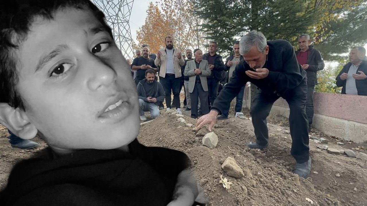 Elazığ’da acı olay! Otizmli Veysel Bilen gözyaşlarıyla defnedildi