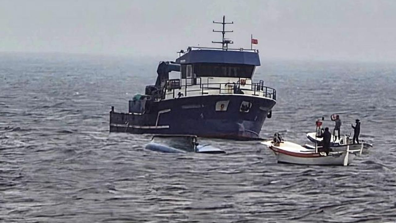 Giresun'da balıkçı teknesi alabora oldu! 1 kişi öldü, 2 kişi kurtuldu