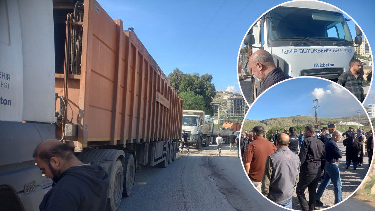 İzmir'de CHP'li belediyelerin çöp kavgası! Yolu geçişlere kapattılar