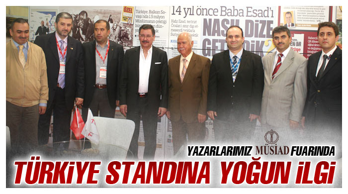 Yazarlarımız MÜSİAD fuarında görseli
