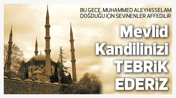 Mevlid Kandilinizi tebrik ederiz görseli