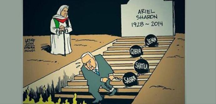 'Beyrut Kasabı' Şaron'un ölümü Twitter'ı salladı görseli