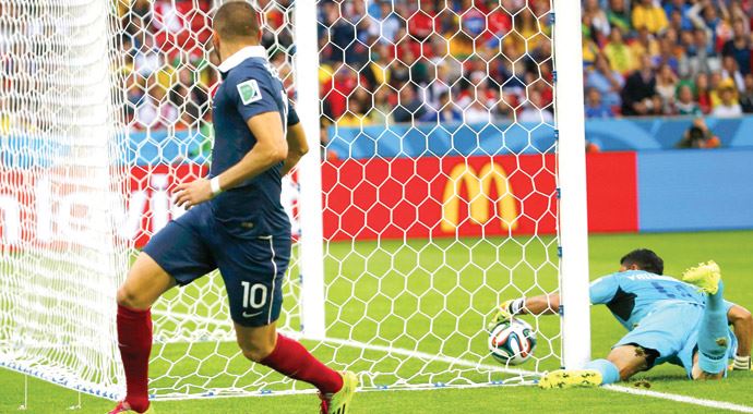 Fransa maçında bir ilk! görseli