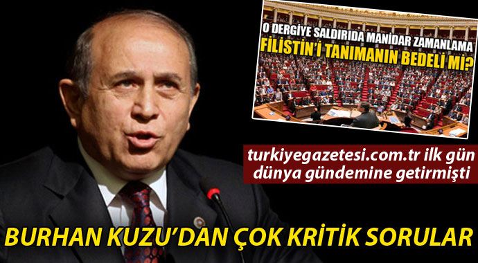 Burhan Kuzu'dan Paris saldırısıyla ilgili çok kritik sorular görseli