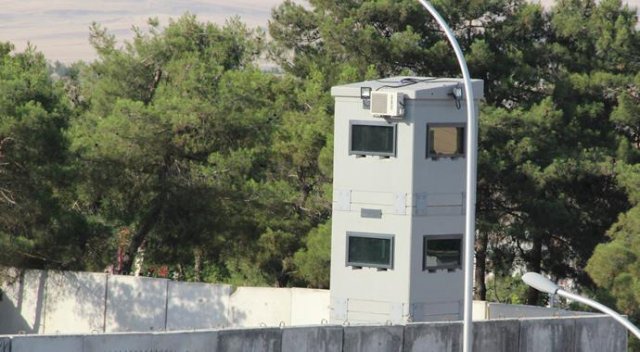 Diyarbakır'a zırhlı kuleler kuruldu görseli