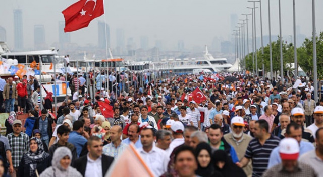 Cumhurbaşkanı Yenikapı'dan seslendi: En baba mitingimiz... görseli